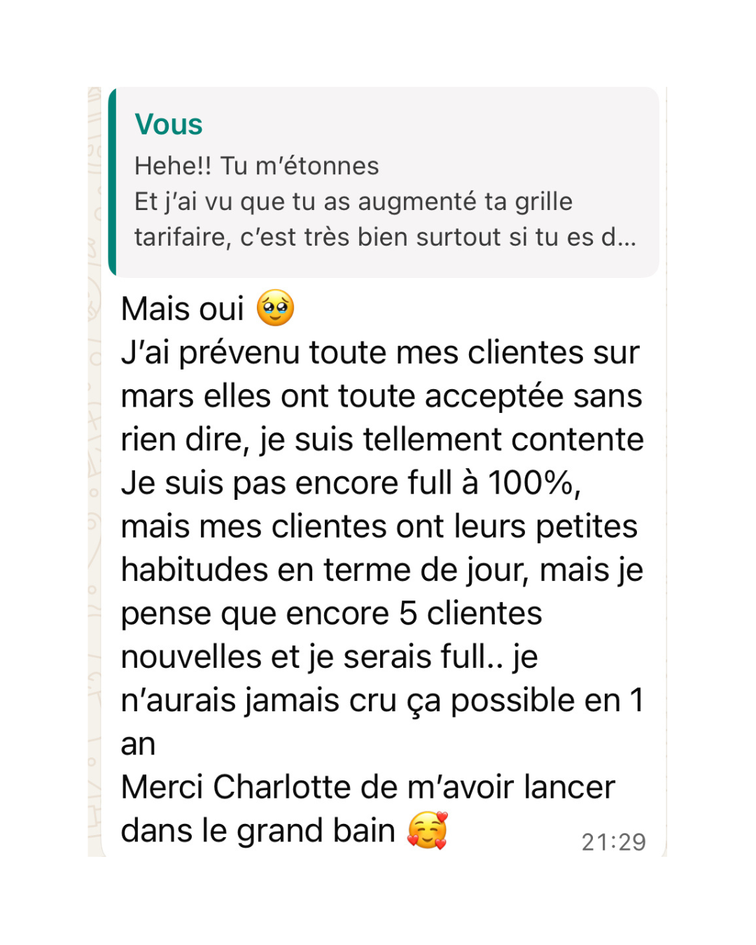 Témoignage 2