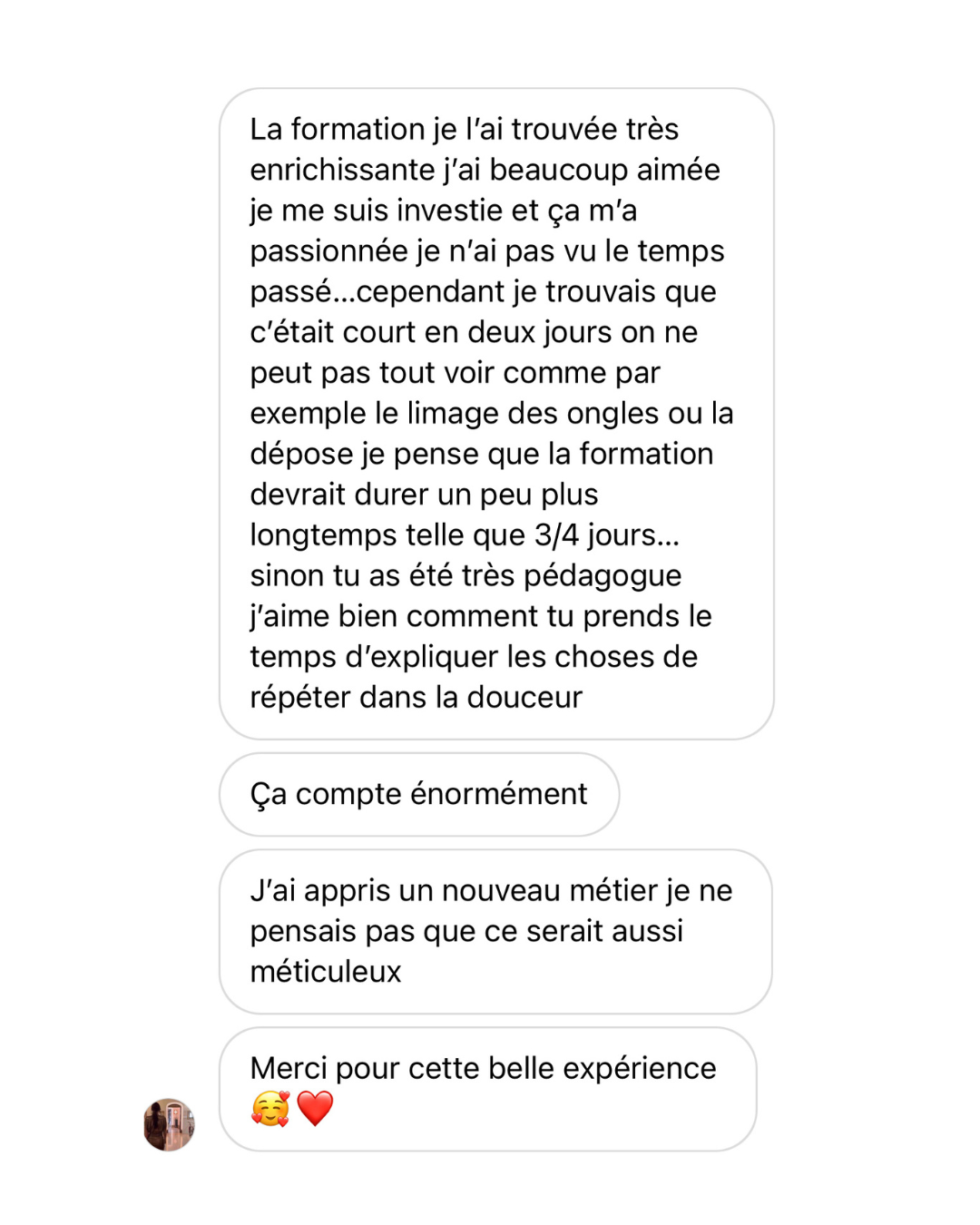 Témoignage 1