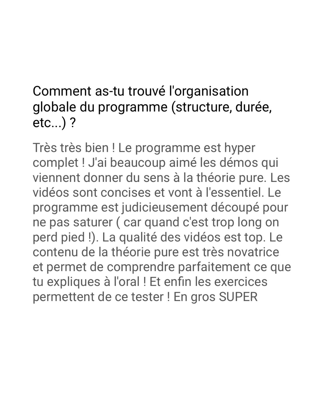 Témoignage 2