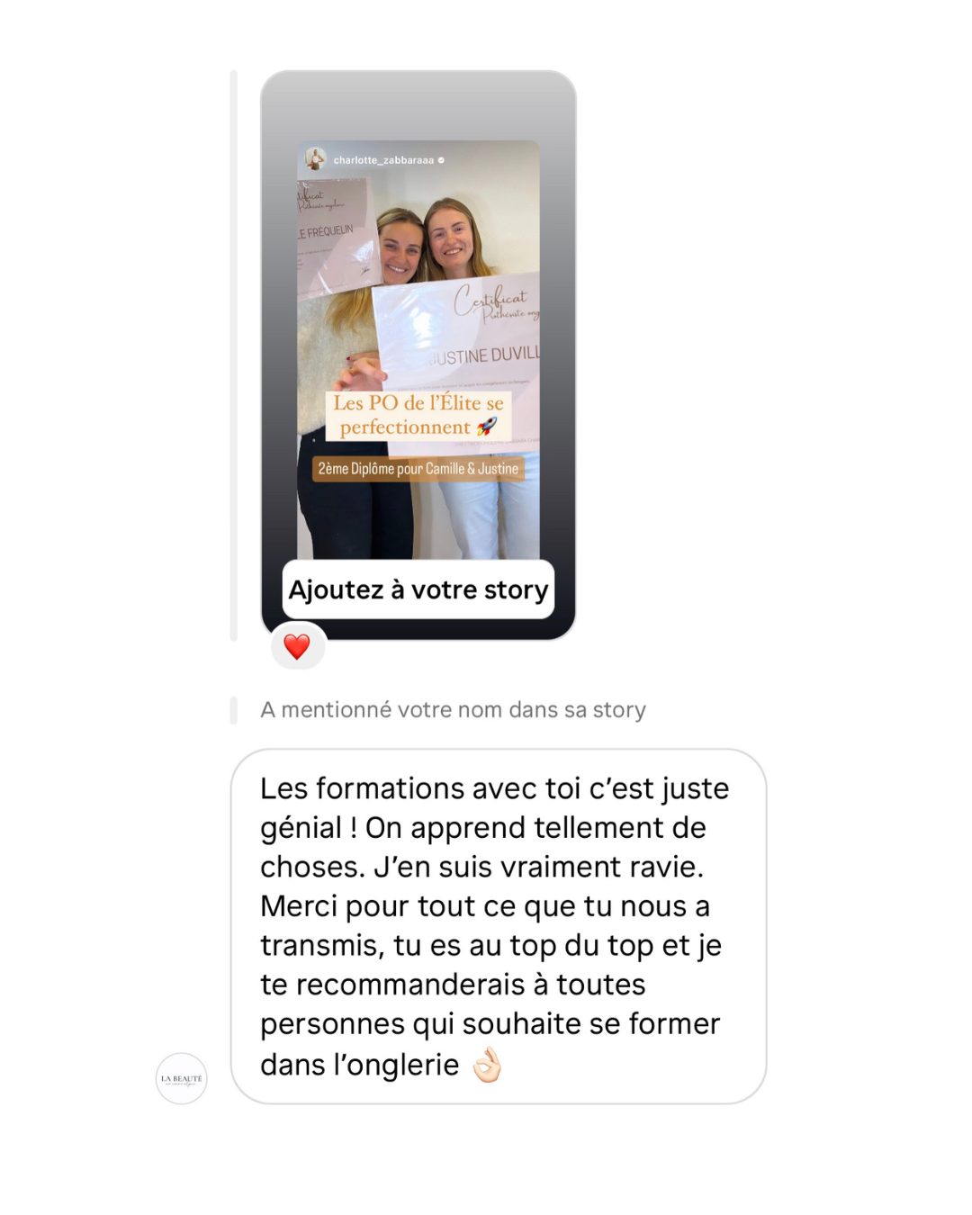 Témoignage 1